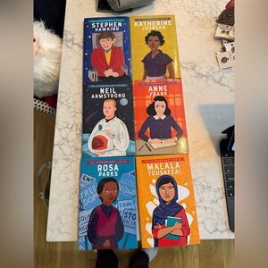 Inspiring Figures Book Collection - Vibrant Covers